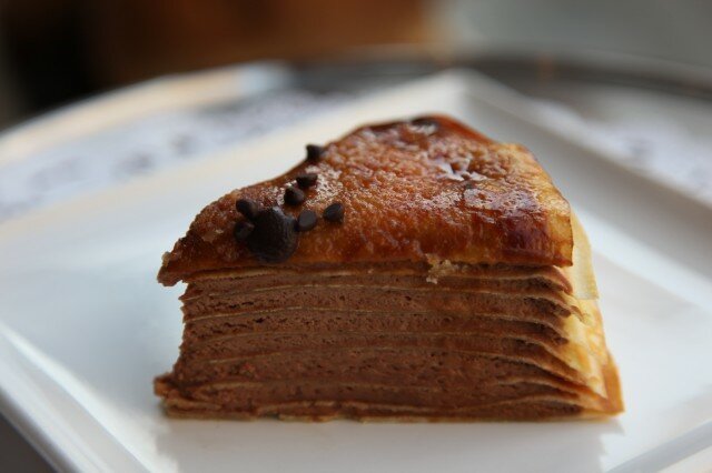 Chocolate Crepe Cake